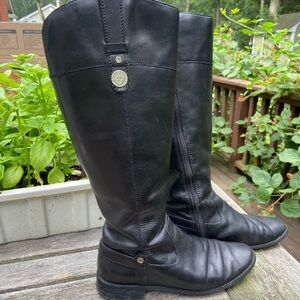 Anne Klein Leather Riding Boots